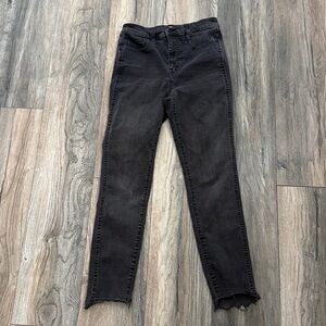 Madewell Women's Charcoal Skinny Jeans